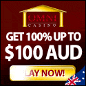 Play in Aussie Dollars at Omni Casino - Playtech